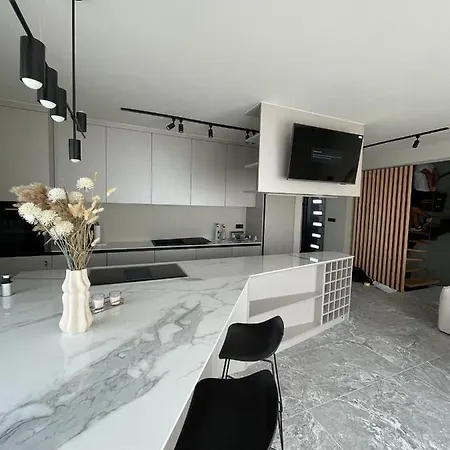 Modern 8 With Rooftop Pool In Vodice Villa